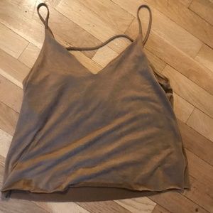 Forever 21 Suede Chesnut Tank